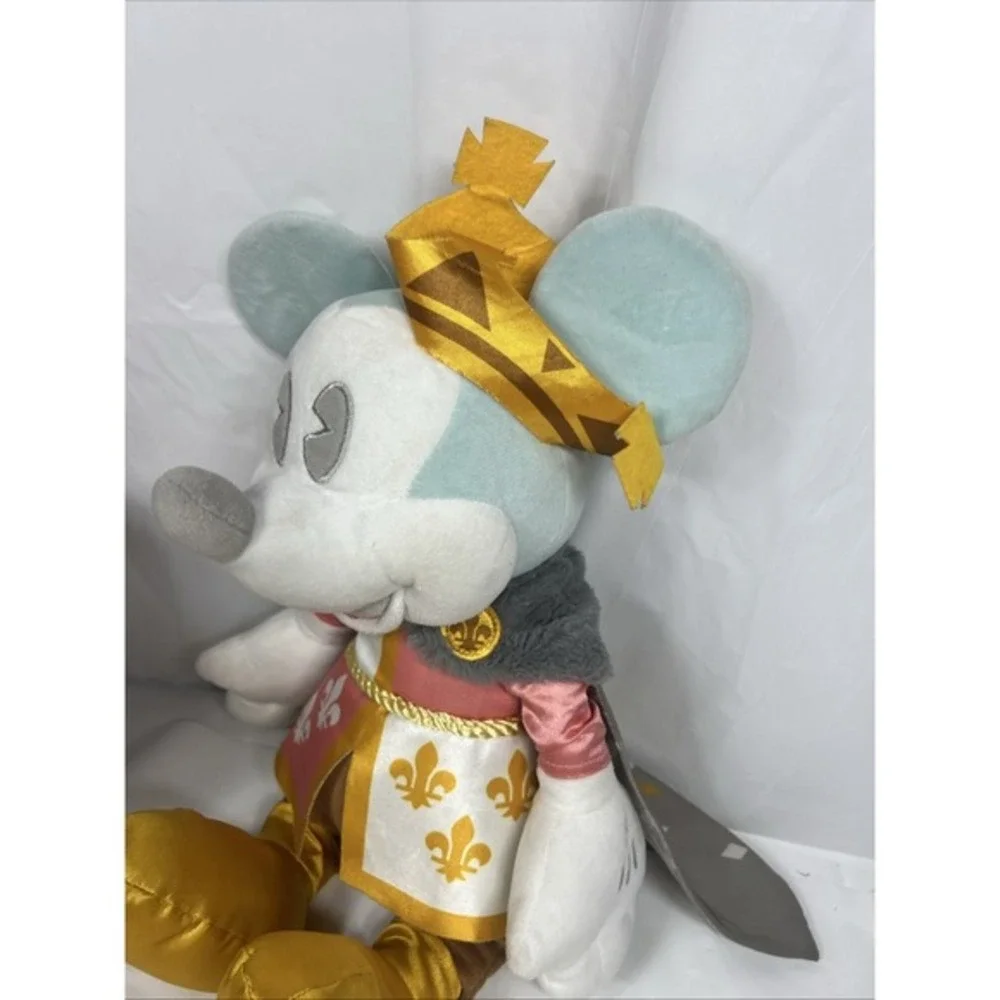 Disney Mickey Mouse The Main Attraction Plush King‎ Arthur Carousel Ltd 7/12